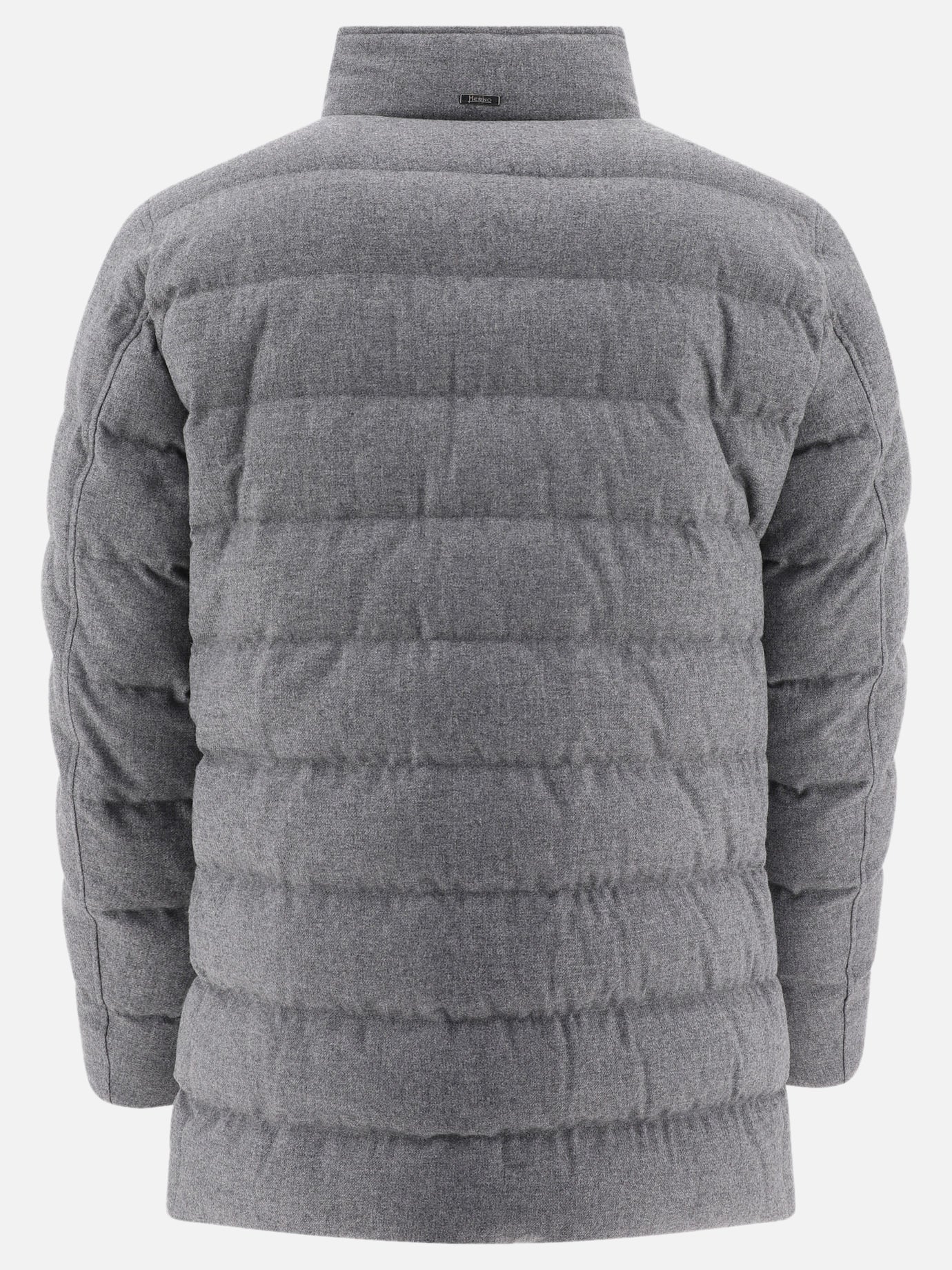 Down jackets Solid colour  Grey - Herno Men | PDP | VIETTI Online Store | thumbnail_2