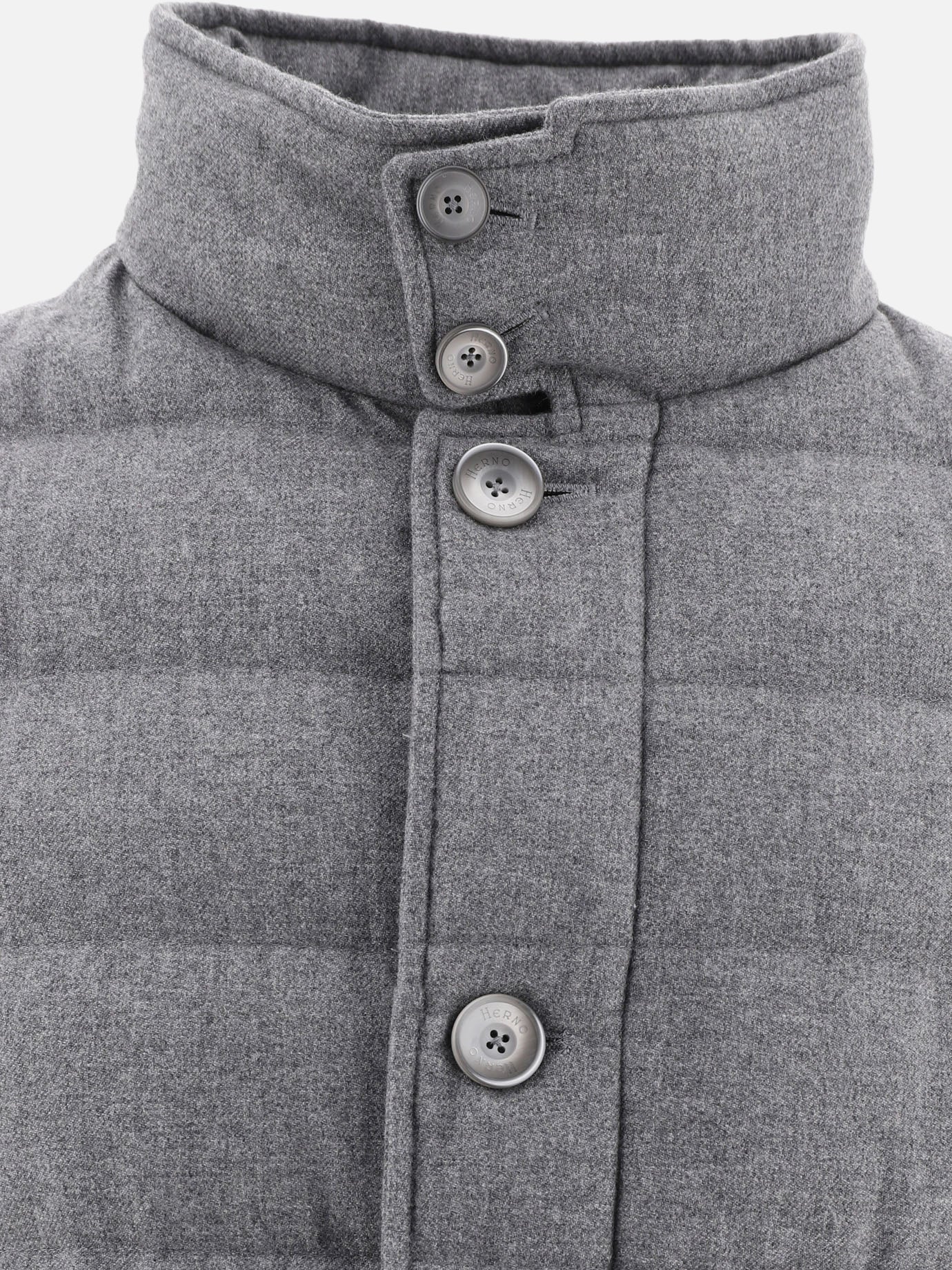Down jackets Solid colour  Grey - Herno Men | PDP | VIETTI Online Store | Zoom-Modal_3
