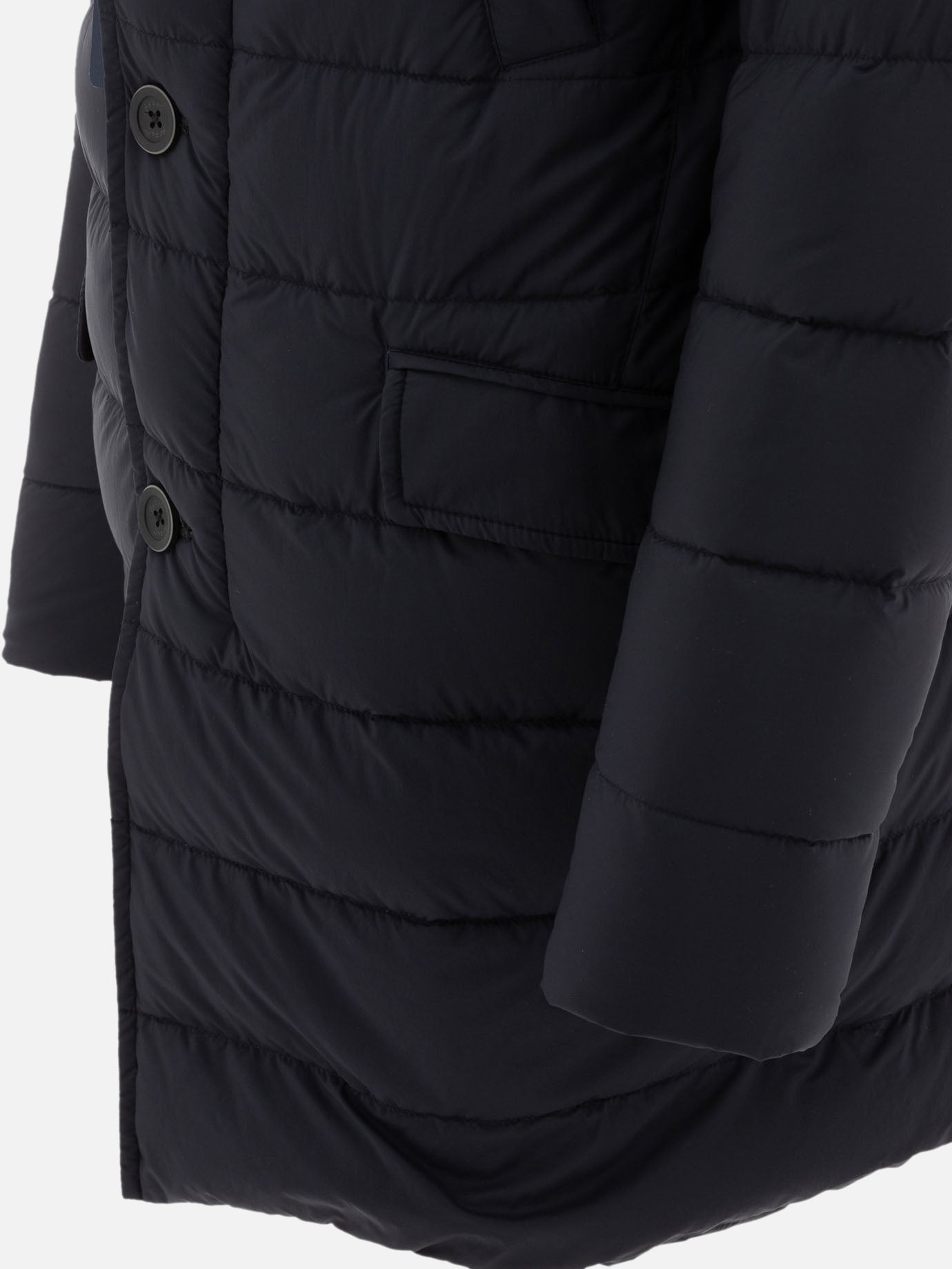 Down coats Solid colour  Black - Herno Men | PDP | VIETTI Online Store | thumbnail_4