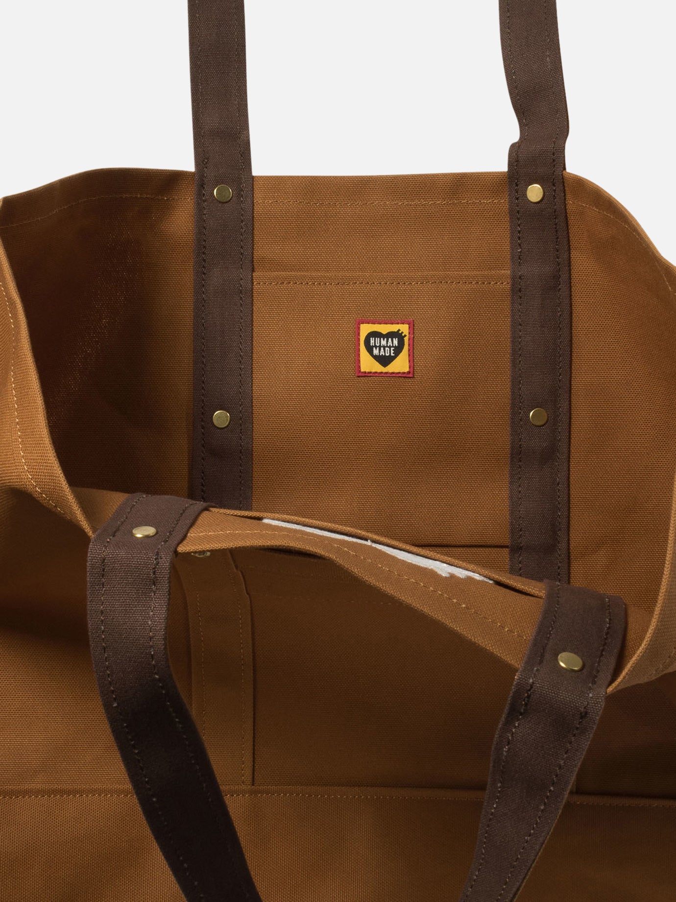 Human Made "Duck Canvas" tote bag Brown