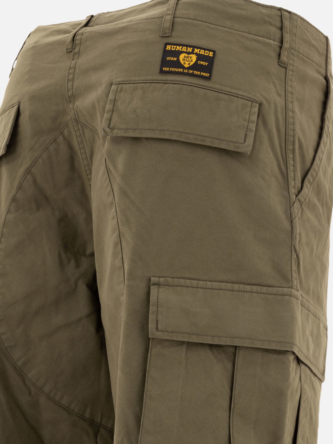 Cargo & parachute trousers Solid colour  Green - Human Made Men | PDP | VIETTI Online Store | thumbnail_4