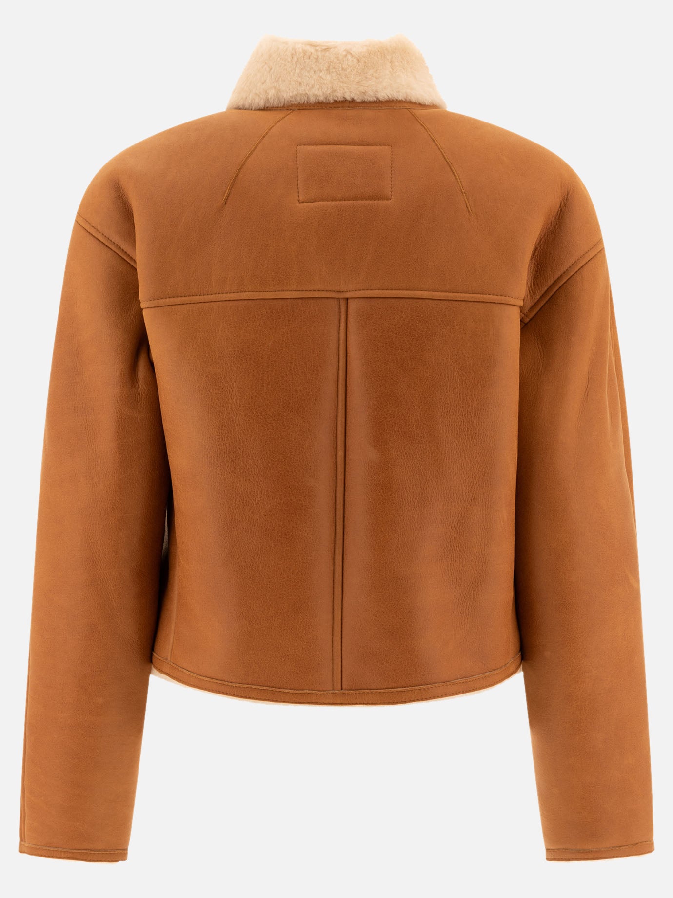 Shearling jackets Solid colour  Brown - Isabel Marant Women | PDP | VIETTI Online Store | Zoom-Modal_2
