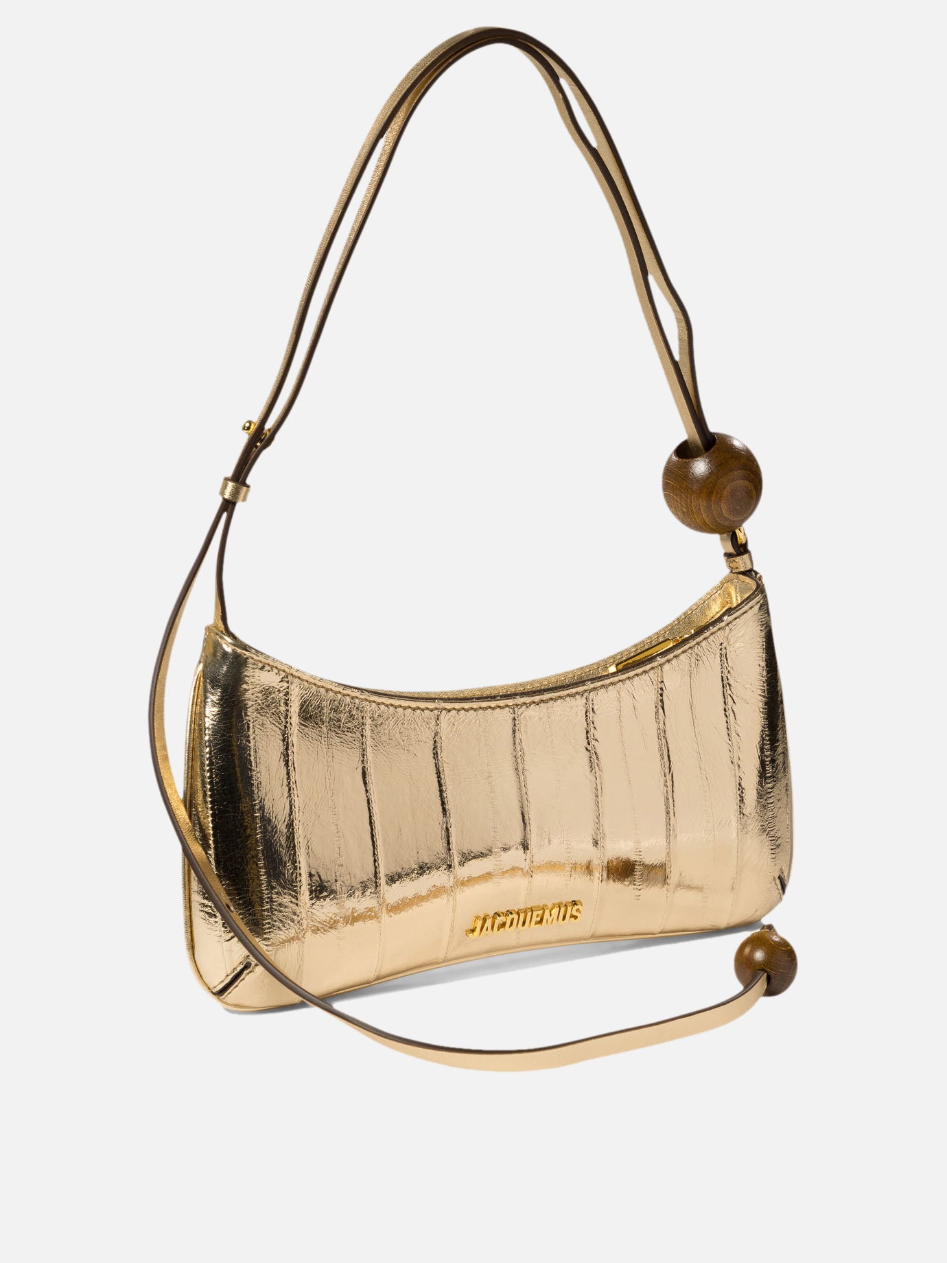 Jacquemus "Le Bisou Perle" shoulder bag Gold