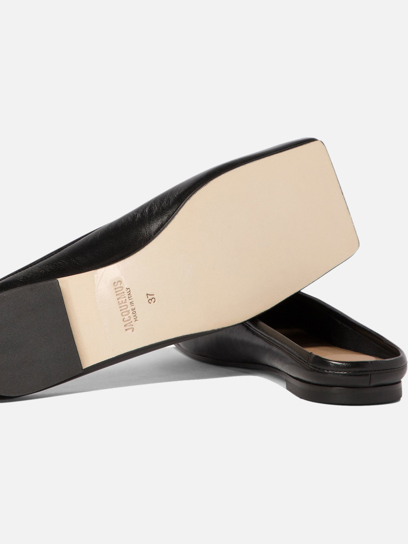 Jacquemus "Les mules plates Ballet" ballet flats Black