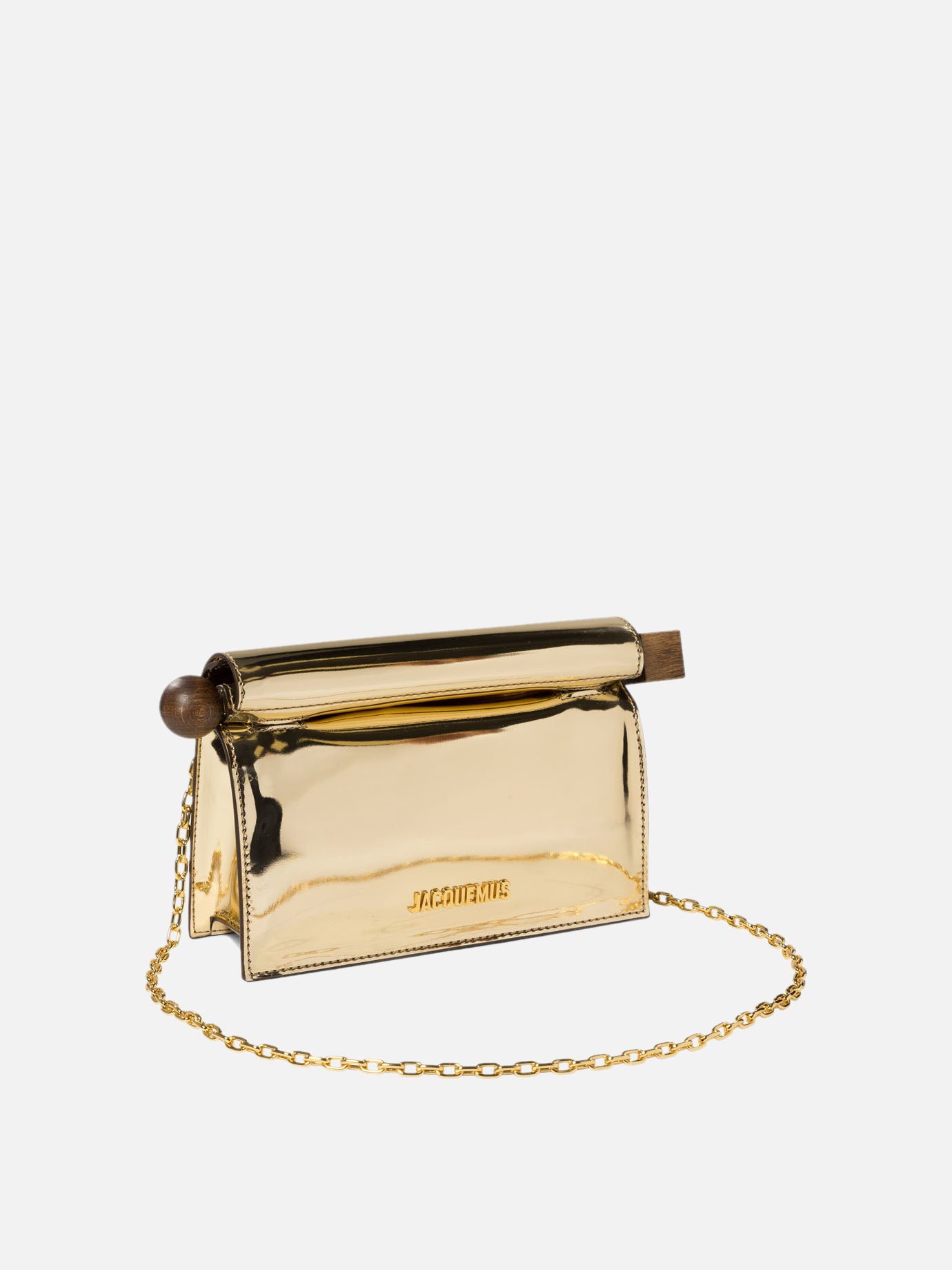 Jacquemus "La Petite Pochette Rond Carré" clutch Gold