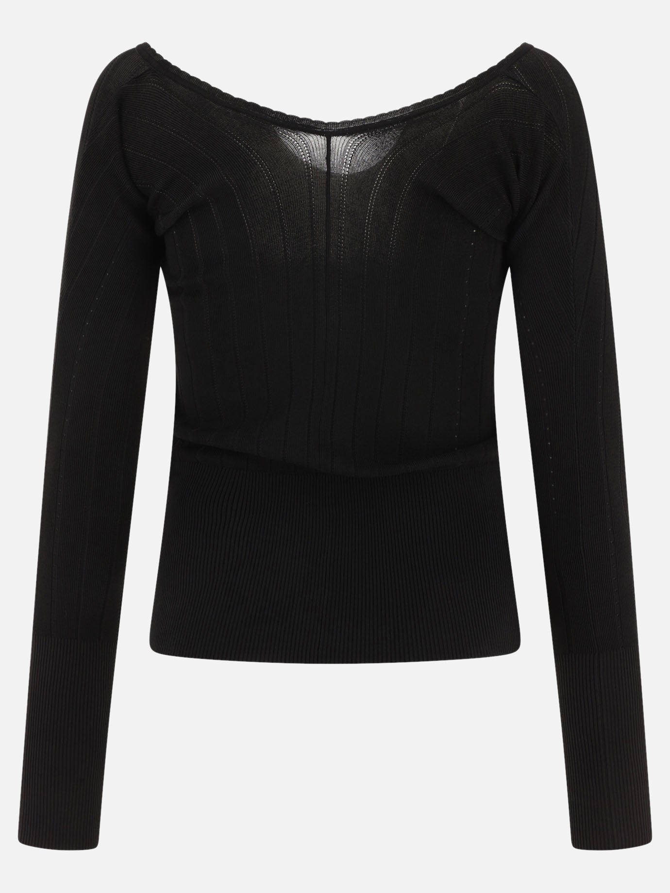 Jacquemus "Le haut Pralu" top Black