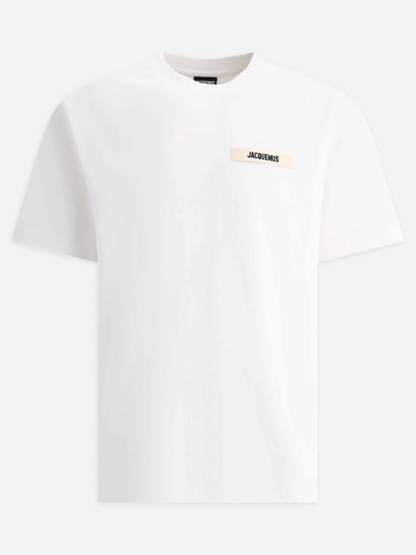 Crewneck t-shirts Solid colour  White - Jacquemus Men | PDP | VIETTI Online Store | thumbnail