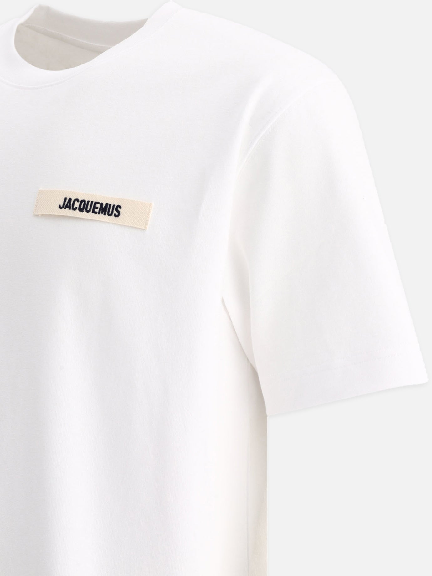 Crewneck t-shirts Solid colour  White - Jacquemus Men | PDP | VIETTI Online Store | thumbnail_4