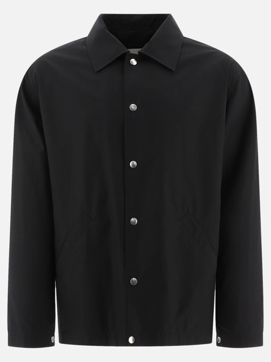 Overshirt jackets Logo  Black - Jil Sander Men | PLP | VIETTI Online Store 
