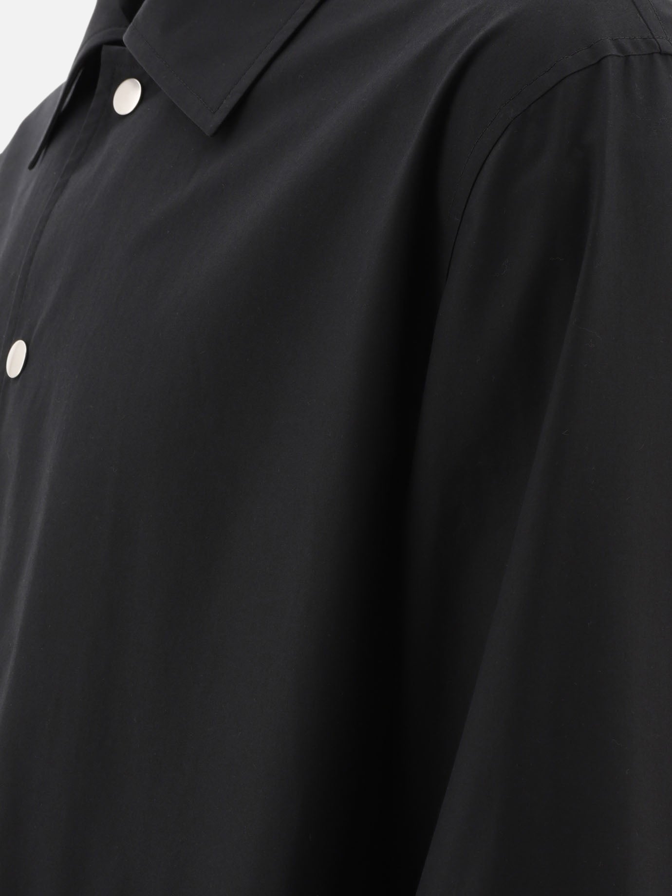 Overshirt jackets Logo  Black - Jil Sander Men | PDP | VIETTI Online Store | Zoom-Modal_4
