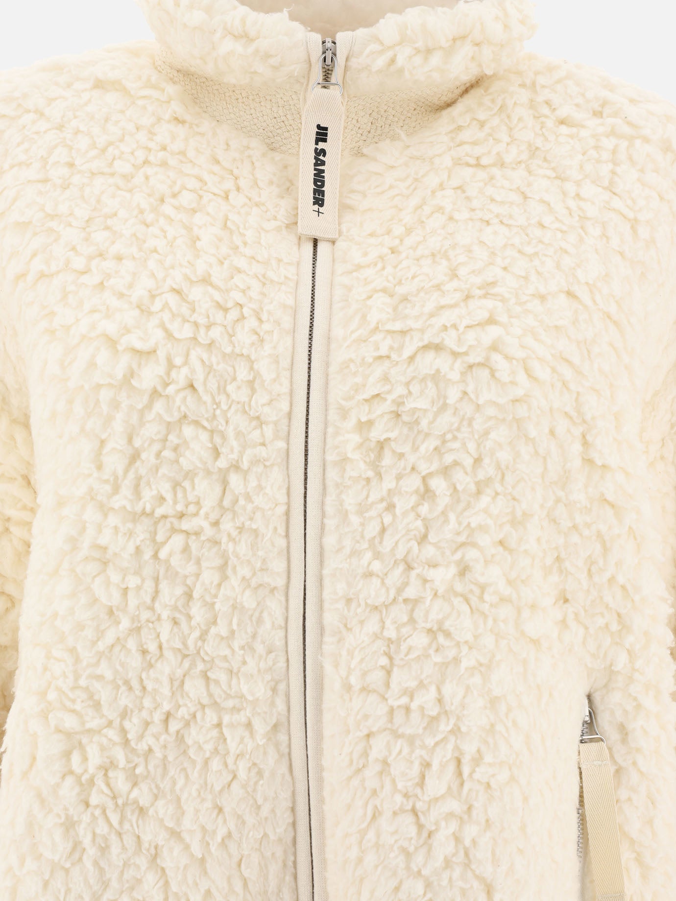 Shearling jackets Solid colour  White - Jil Sander Women | PDP | VIETTI Online Store | thumbnail_3