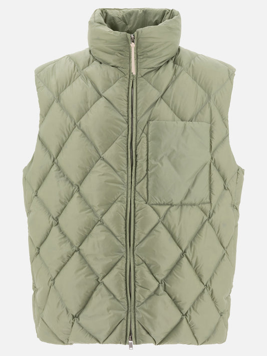 Vest jackets Solid colour  Green - Jil Sander Men | PLP | VIETTI Online Store 
