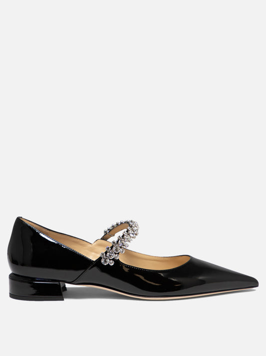 Mary Jane ballet flats 100% patent leather - 100% leather  Black - Jimmy Choo Women | PLP | VIETTI Online Store 
