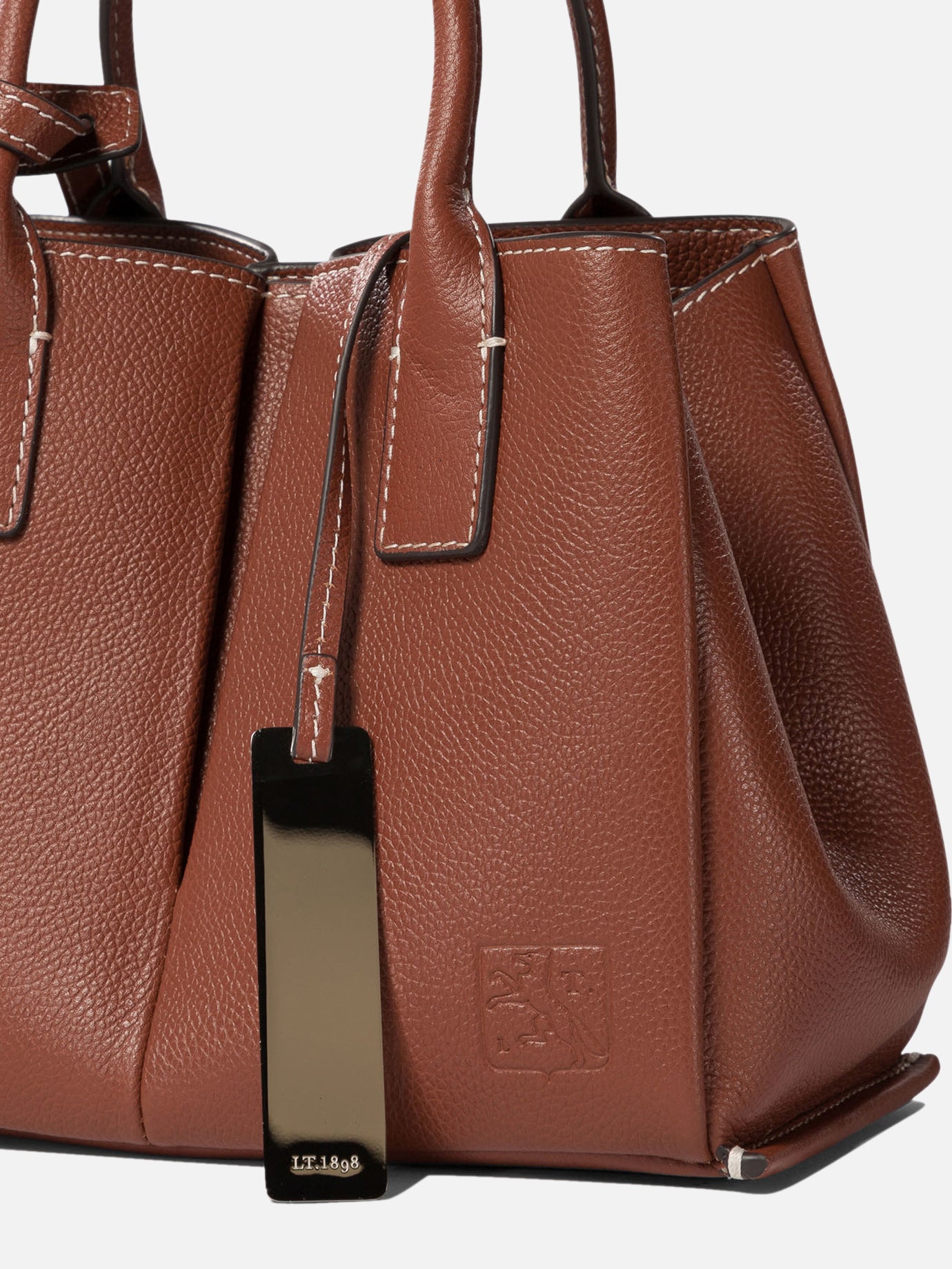 Le Tanneur "Elena Small" handbag Brown