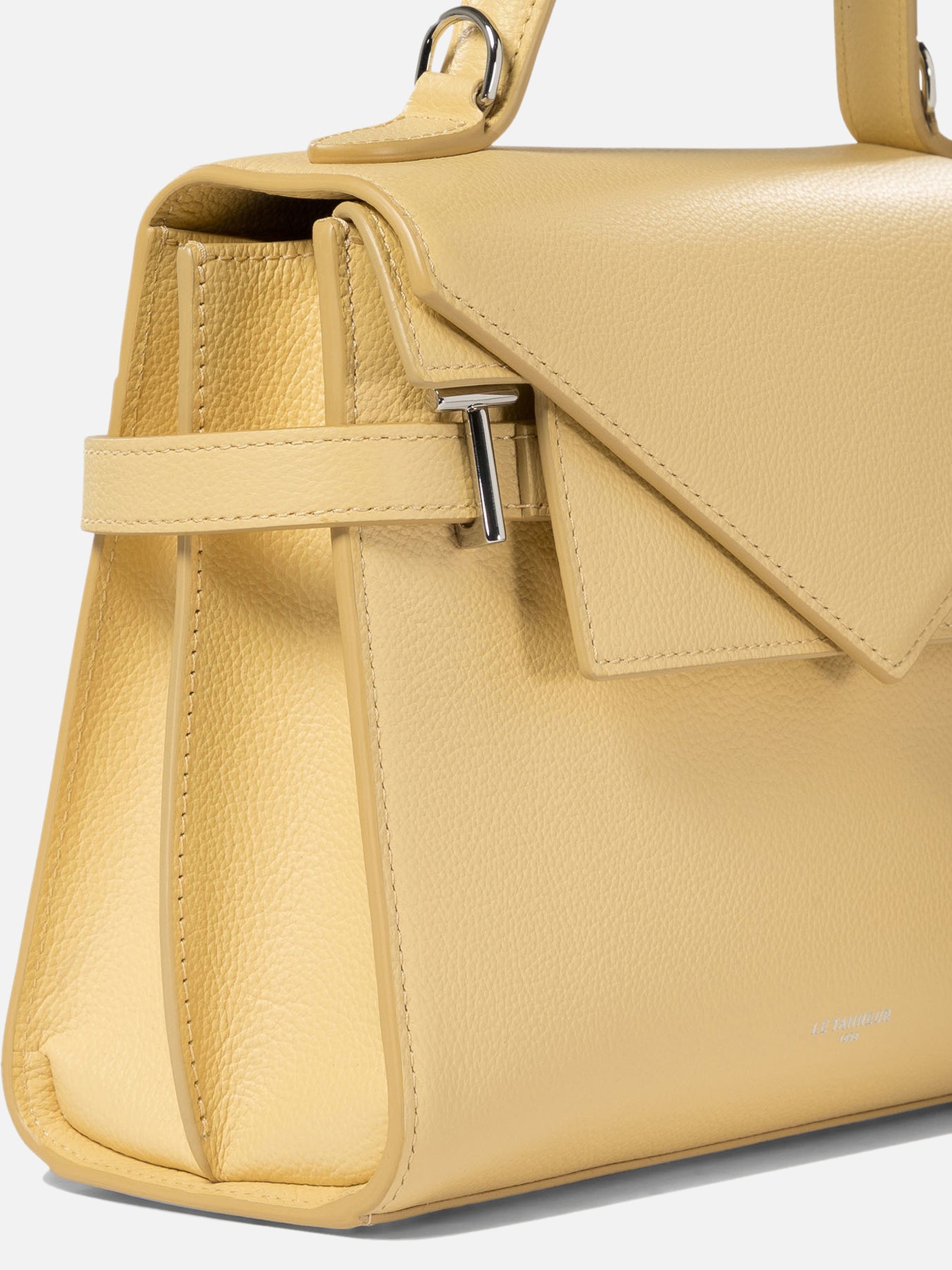 Small bags 100% leather  Yellow - Le Tanneur Women | PDP | VIETTI Online Store | thumbnail_4