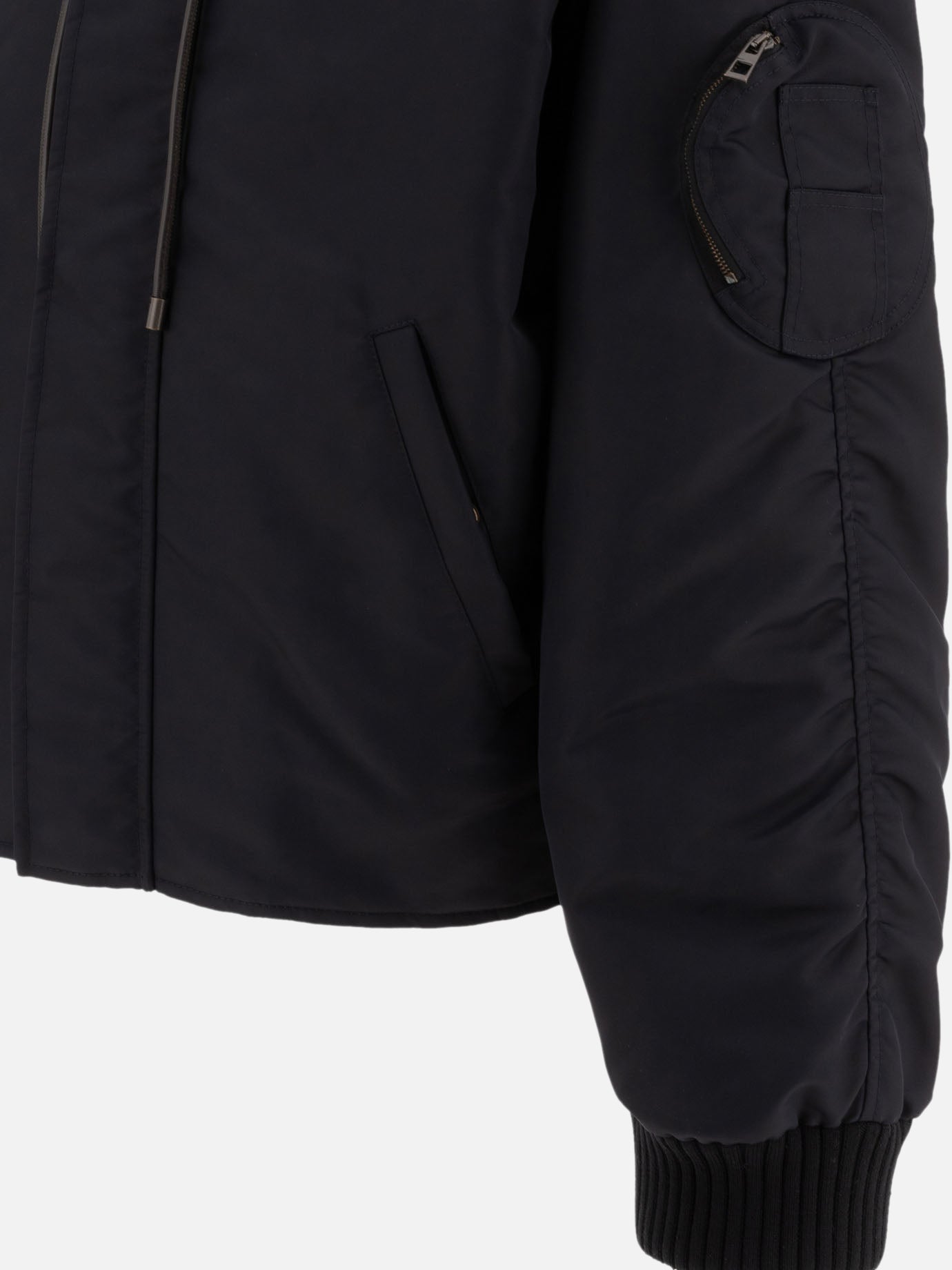 Bomber jackets Solid colour  Black - Loewe Men | PDP | VIETTI Online Store | Zoom-Modal_4
