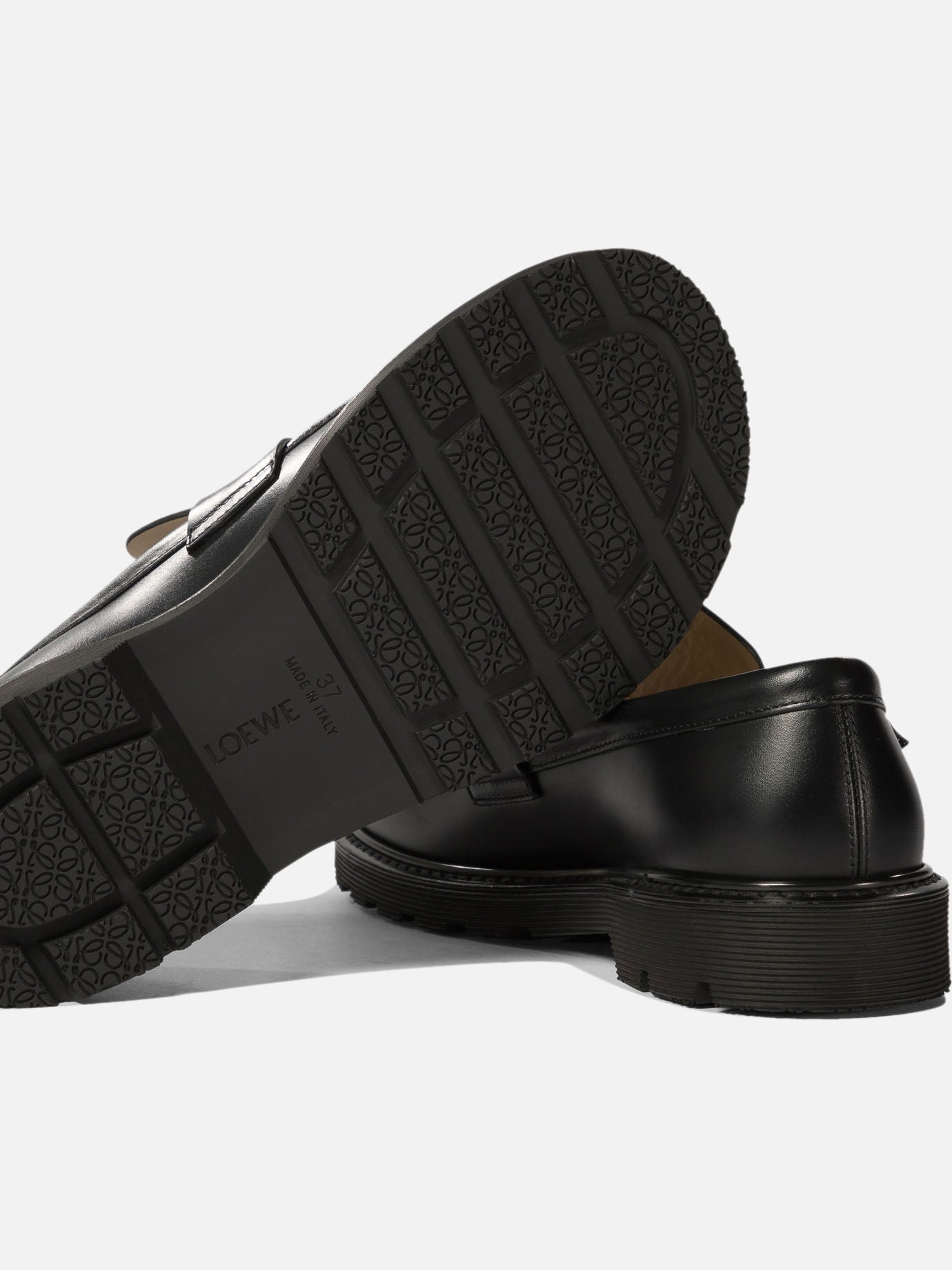 Loewe "Blaze" loafer in calfskin Black