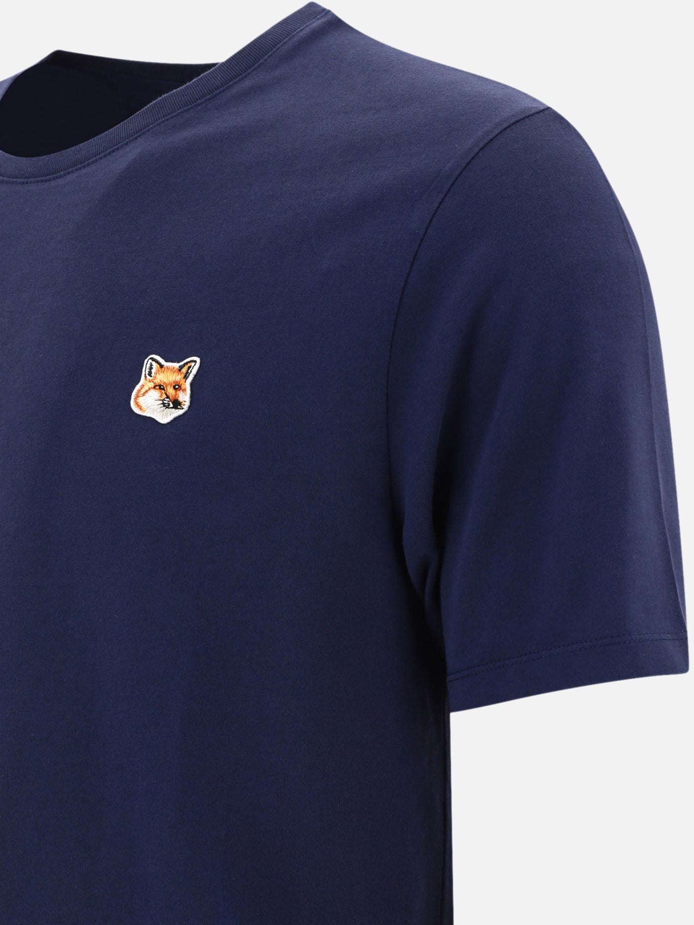 Maison Kitsuné "Fox Head" t-shirt Blue