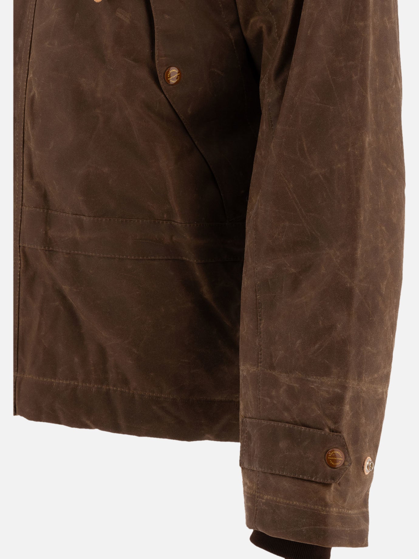 Parkas Solid colour  Brown - Manifattura Ceccarelli Men | PDP | VIETTI Online Store | thumbnail_4