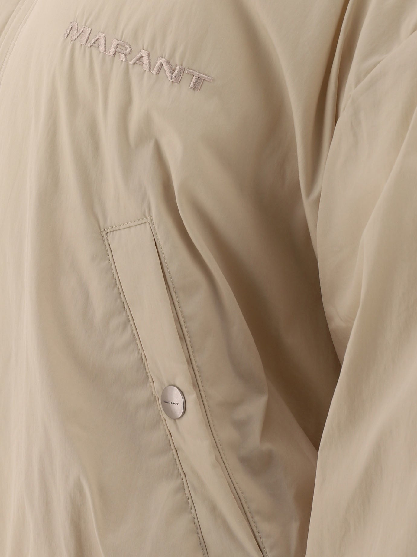 Bomber jackets Solid colour  Beige - Marant Étoile Women | PDP | VIETTI Online Store | thumbnail_4