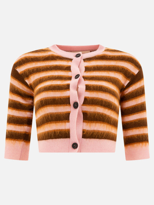 Marni Mohair cardigan Pink