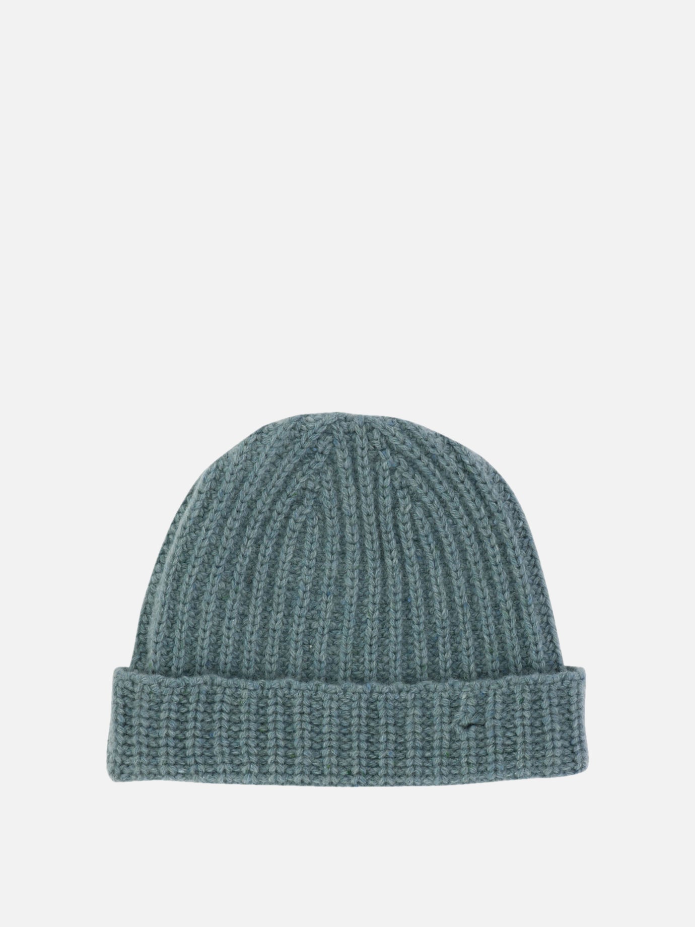 Marni Beanie with embroidered logo Light blue