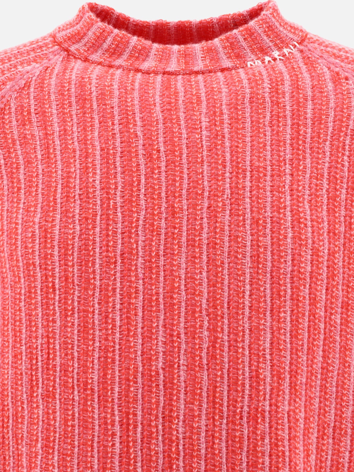 Marni "Degradé Stripes" sweater Red