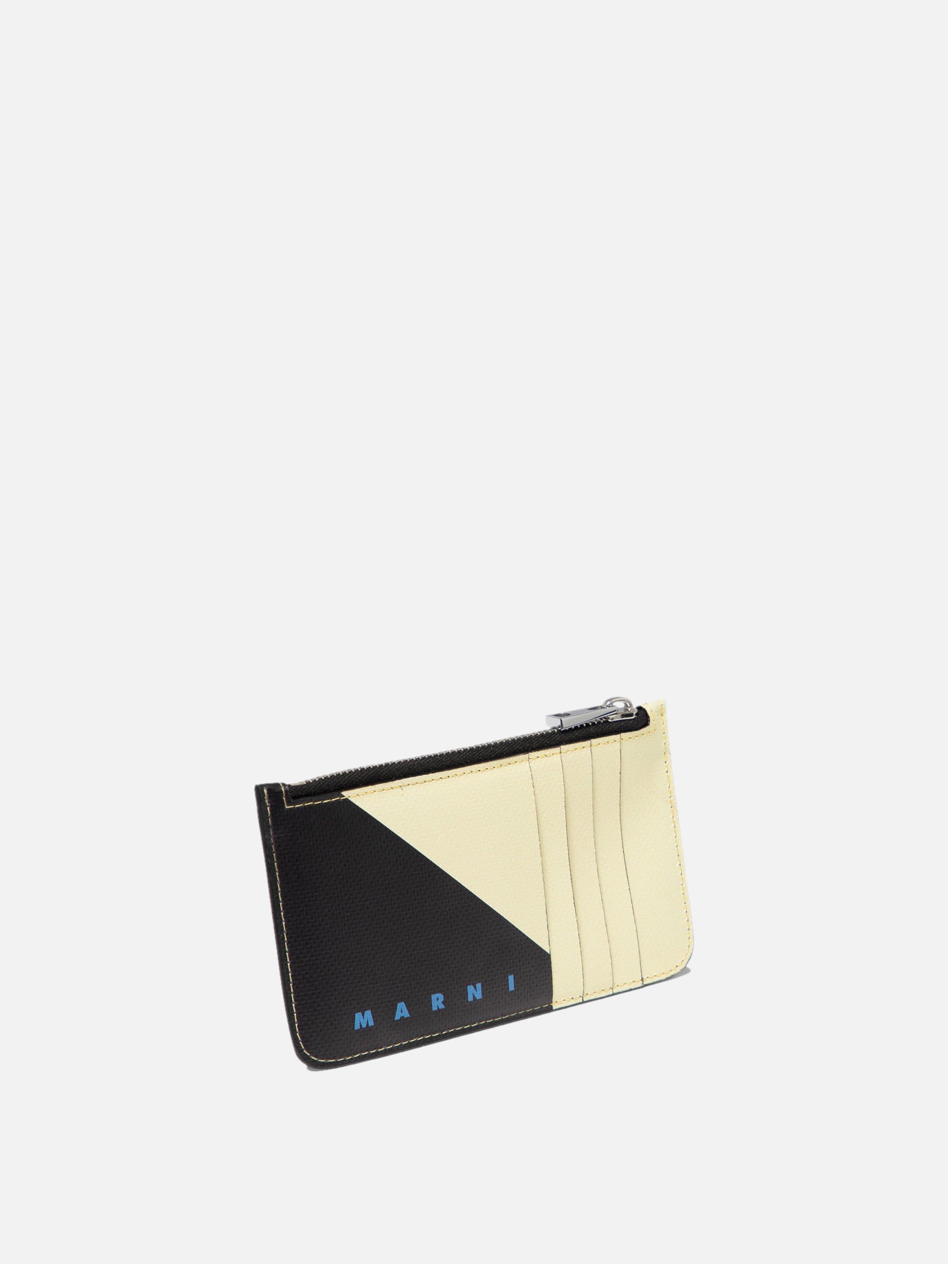 Marni "Tribeca" bicolour card holder Black