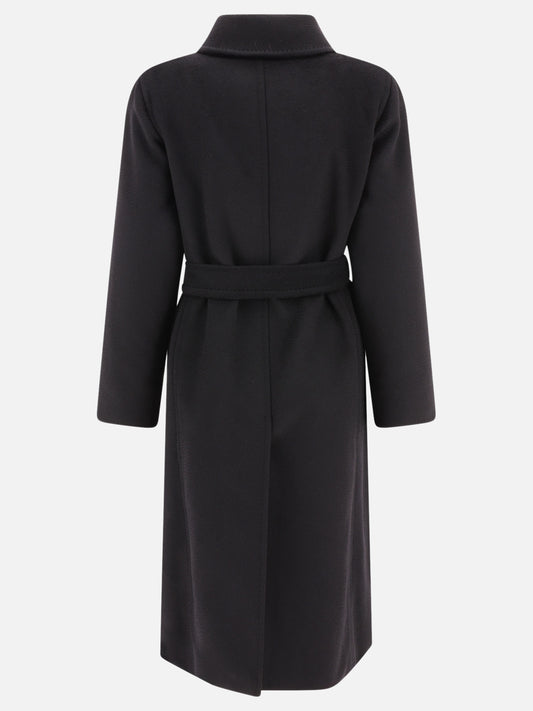 Long coats Solid colour  Black - Max Mara Women | PLP | VIETTI Online Store | 2
