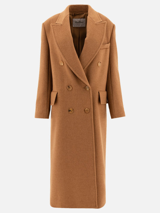 Long coats Solid colour  Beige - Max Mara Women | PLP | VIETTI Online Store 
