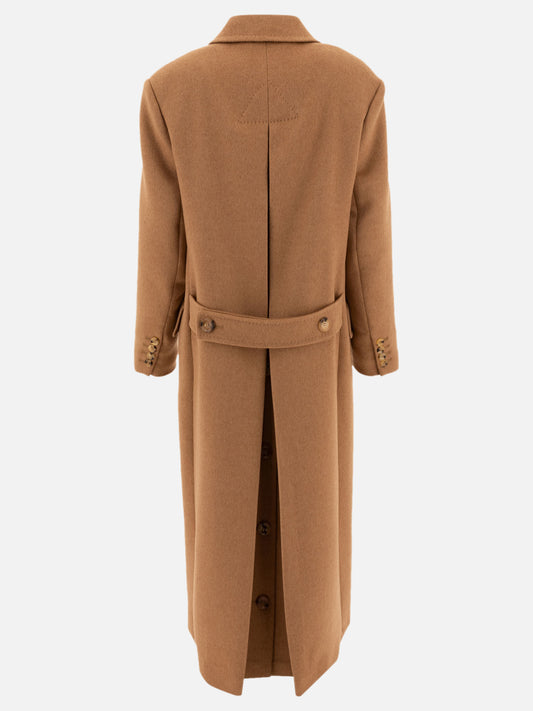 Long coats Solid colour  Beige - Max Mara Women | PLP | VIETTI Online Store | 2
