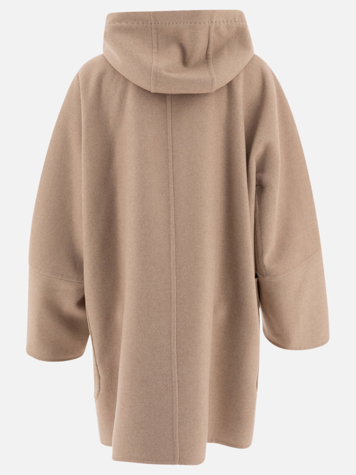 Long coats Solid colour  Beige - Max Mara Women | PDP | VIETTI Online Store | thumbnail_2