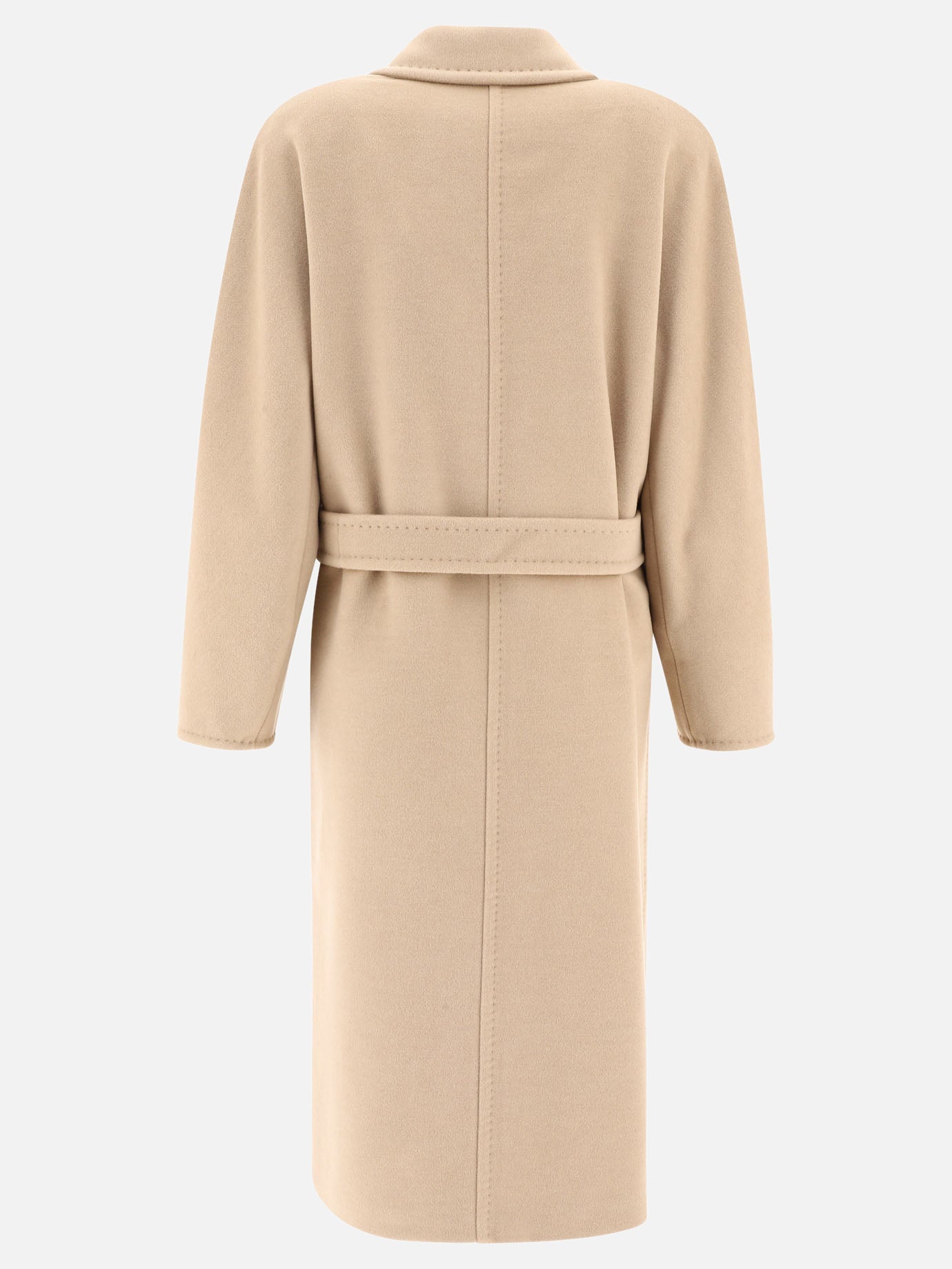 Long coats Solid colour  Beige - Max Mara Women | PDP | VIETTI Online Store | thumbnail_2