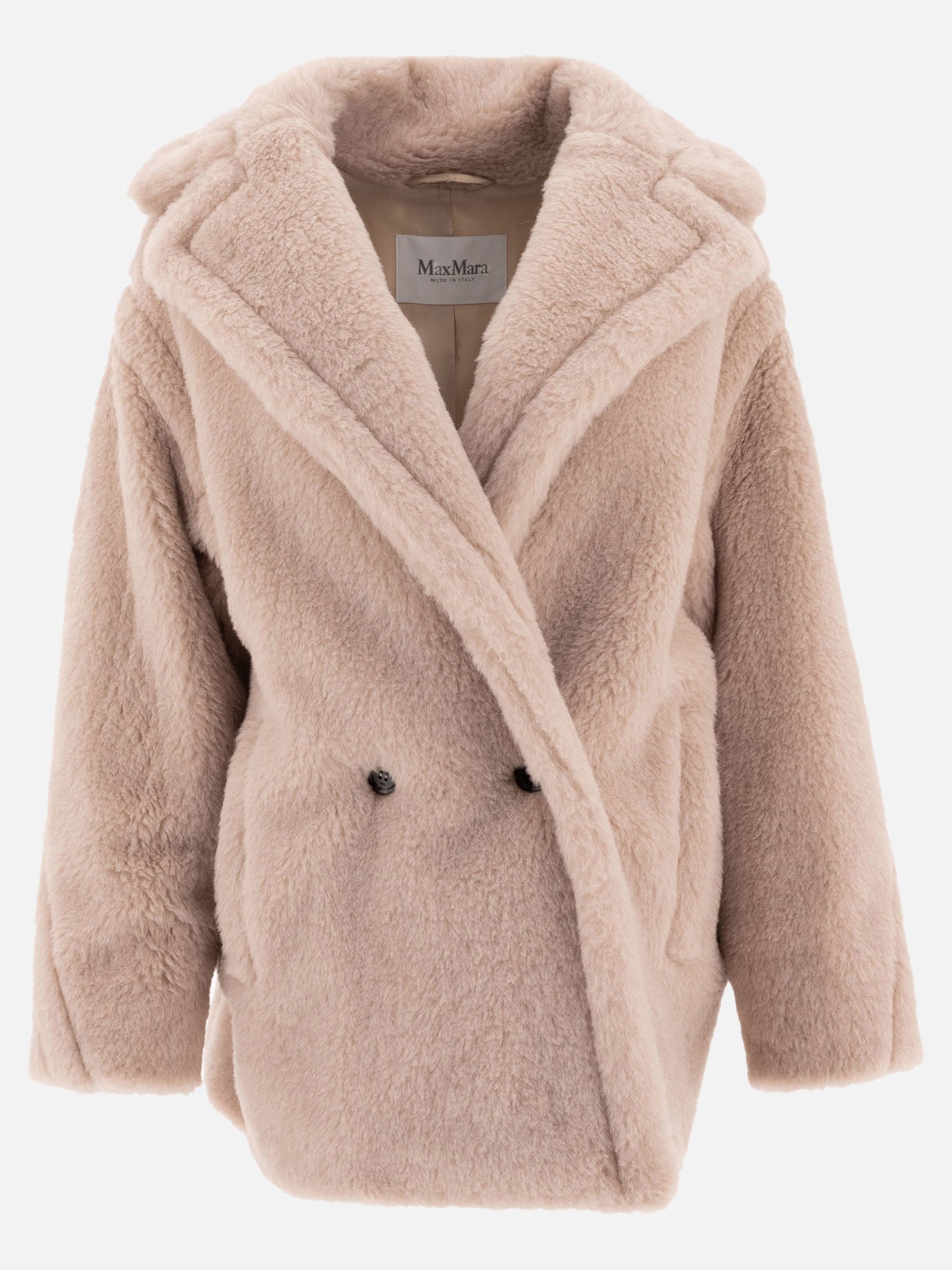 Short coats Solid colour  Beige - Max Mara Women | PDP | VIETTI Online Store | thumbnail