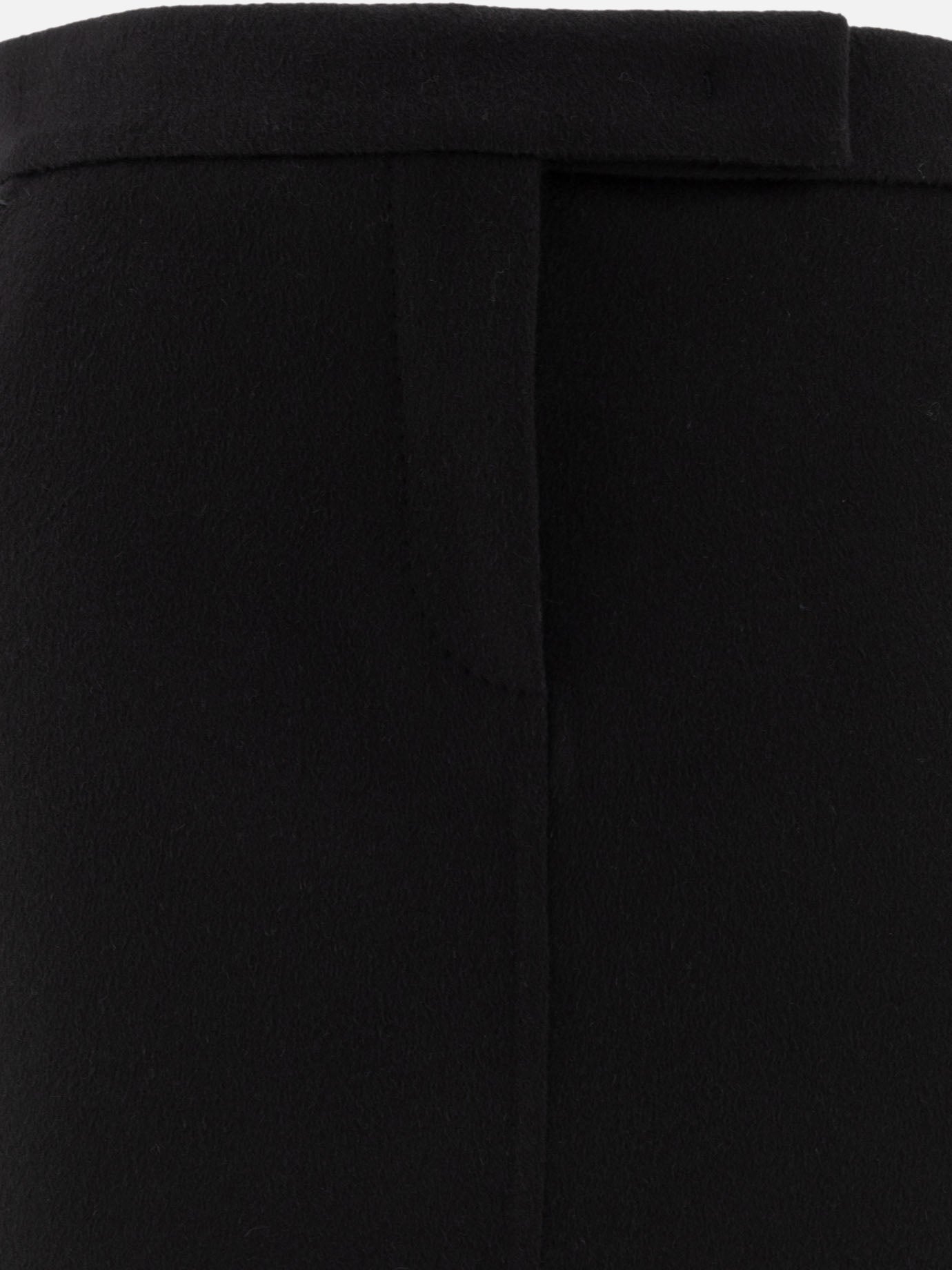 Max Mara Camelwool miniskirt Black