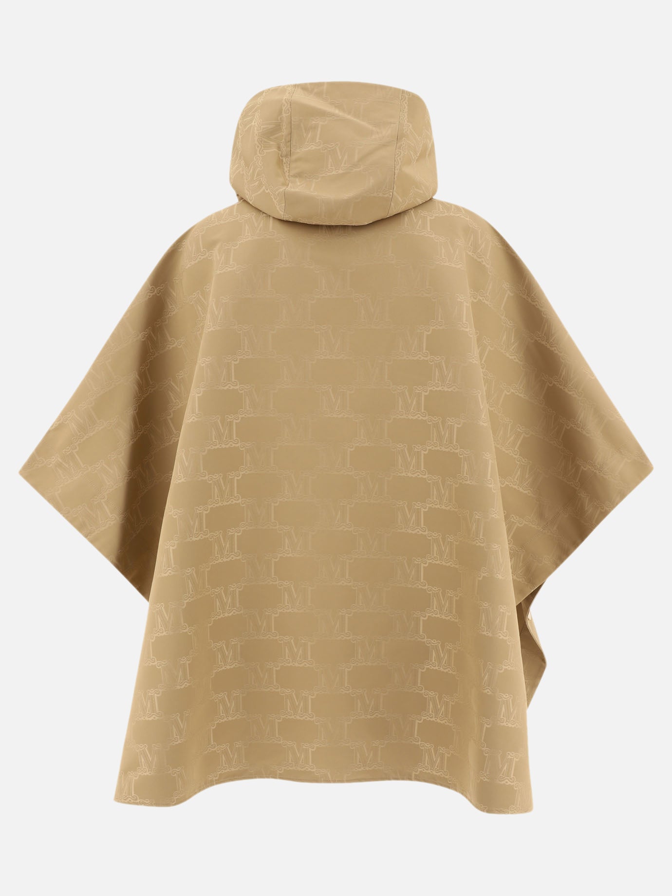 Water-repellent jacquard cape