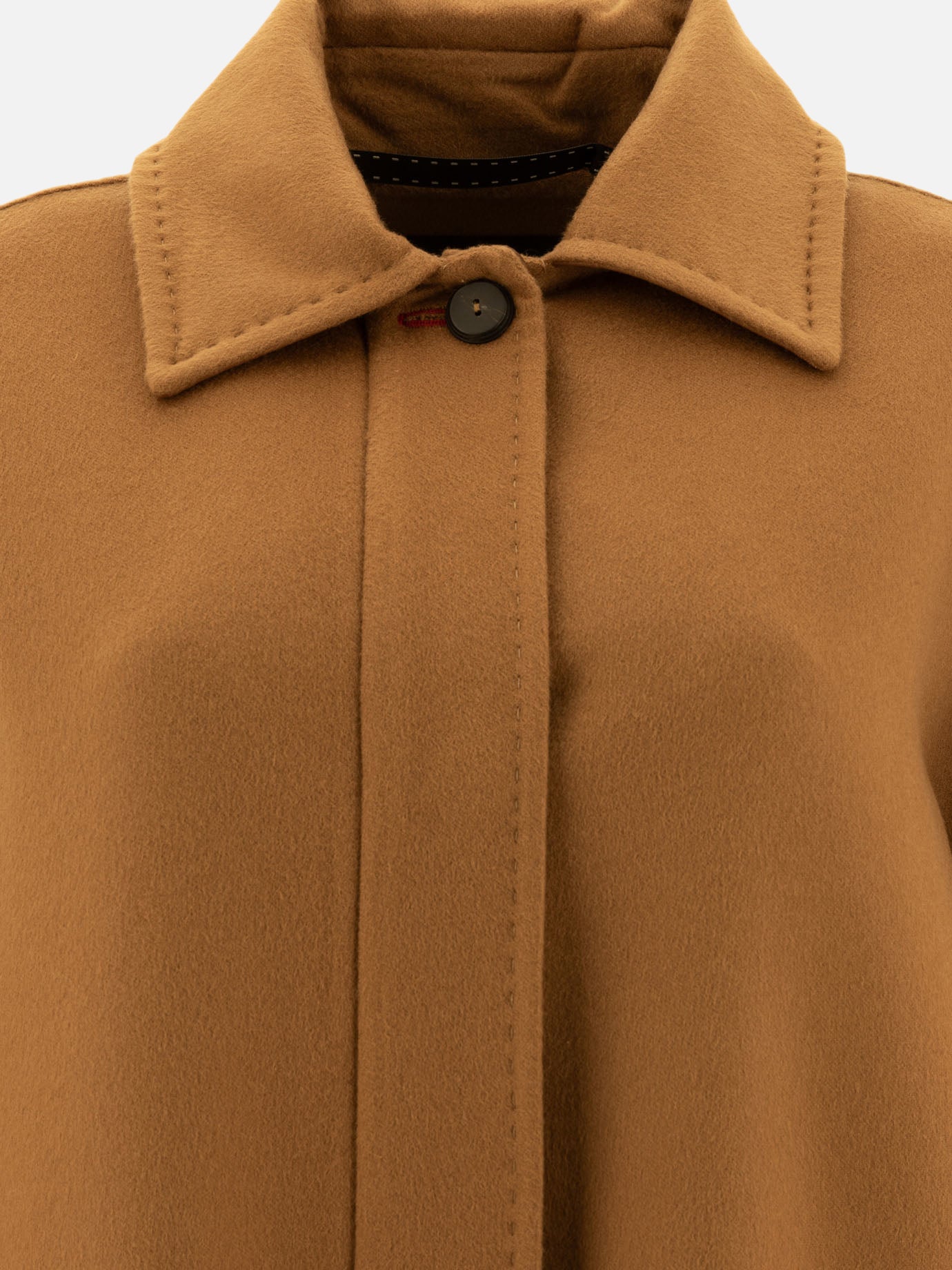 Max Mara Atelier Oversize coat in cashmere Brown