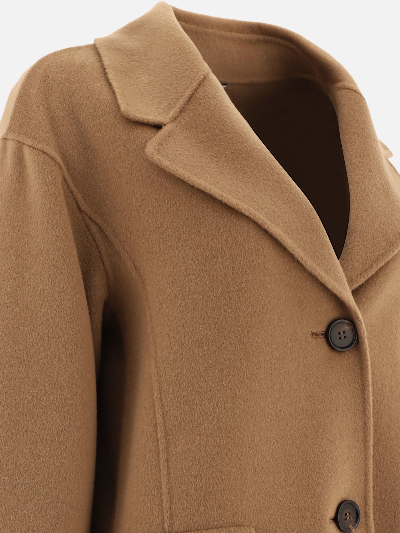 Long coats Solid colour  Beige - Max Mara S Women | PDP | VIETTI Online Store | thumbnail_4