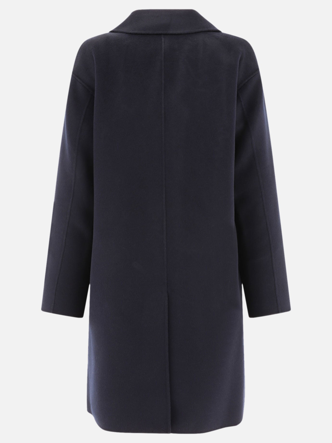 Long coats Solid colour  Blue - Max Mara S Women | PDP | VIETTI Online Store | thumbnail_2