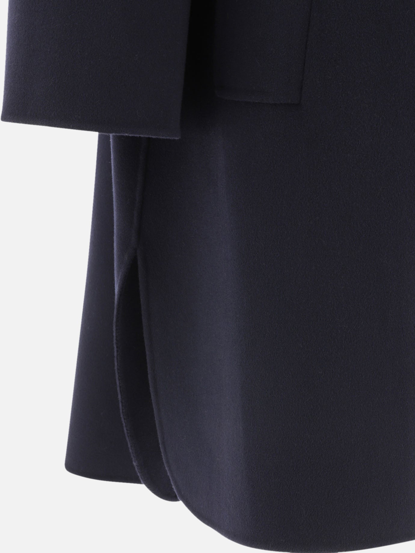 Long coats Solid colour  Blue - Max Mara S Women | PDP | VIETTI Online Store | thumbnail_4