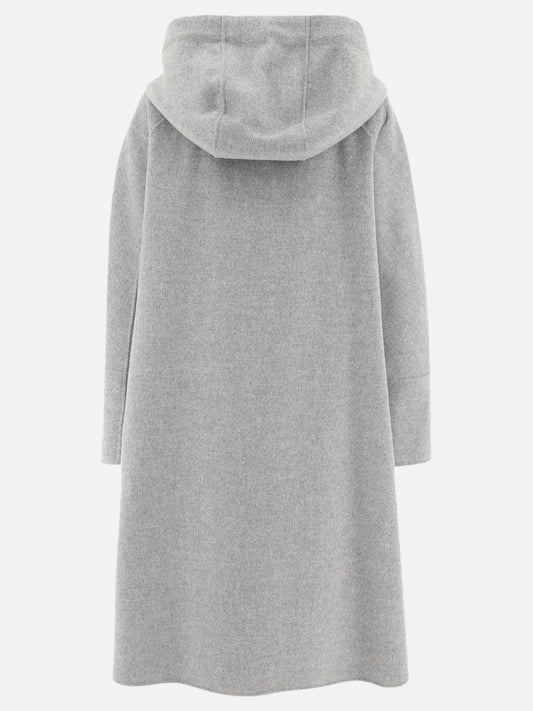 Long coats Solid colour  Grey - Max Mara S Women | PLP | VIETTI Online Store | 2
