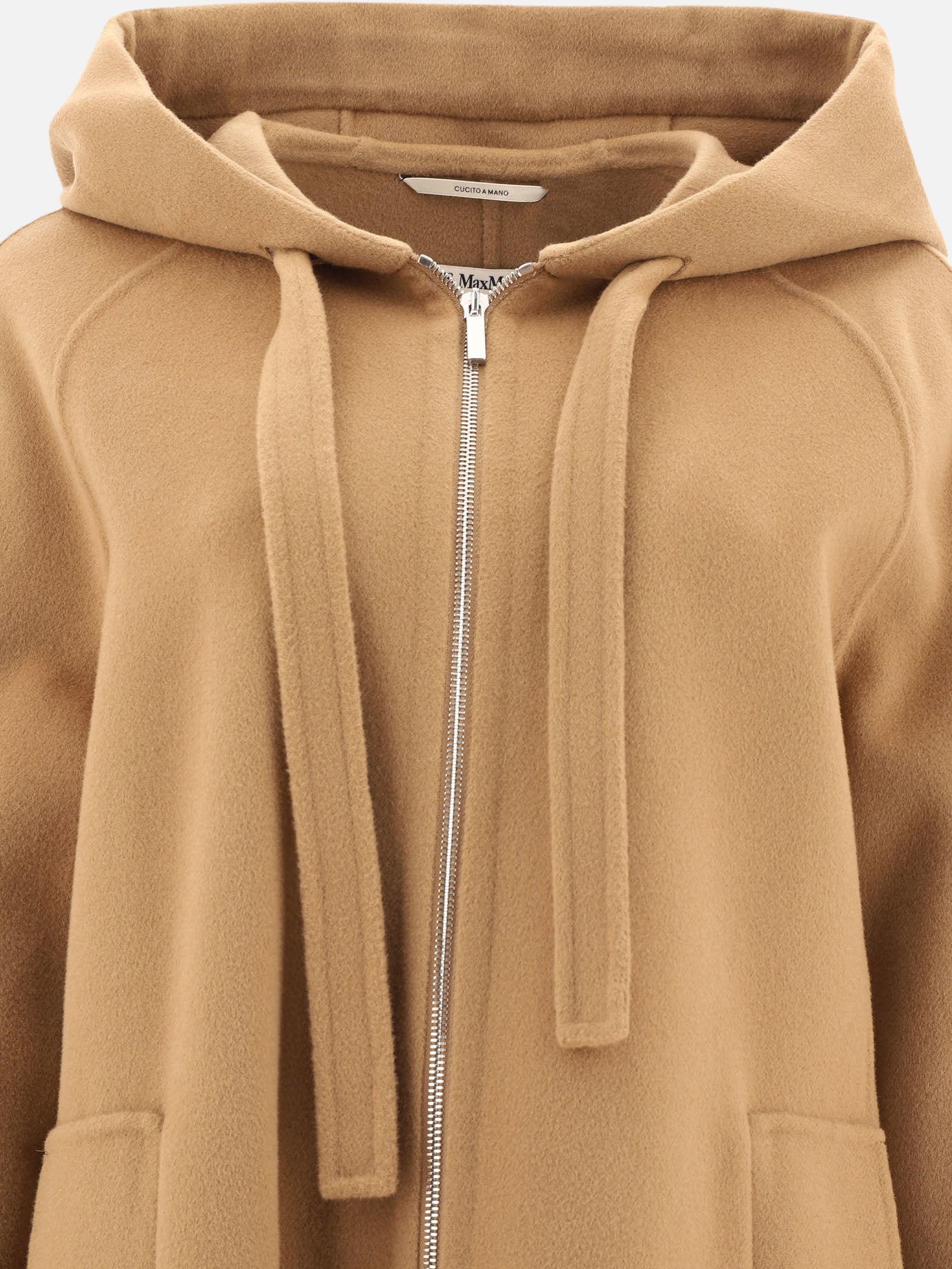 Long coats Solid colour  Beige - Max Mara S Women | PDP | VIETTI Online Store | Zoom-Modal_3
