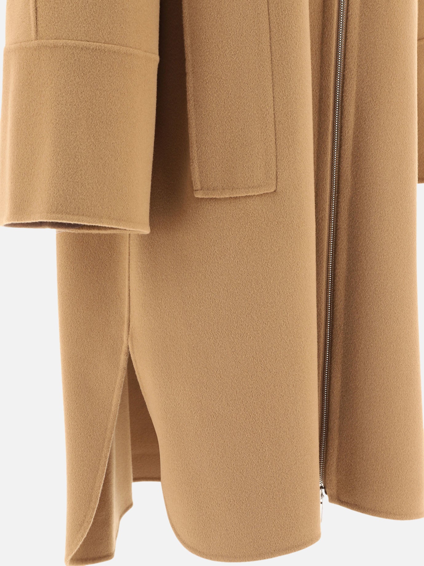 Long coats Solid colour  Beige - Max Mara S Women | PDP | VIETTI Online Store | thumbnail_4