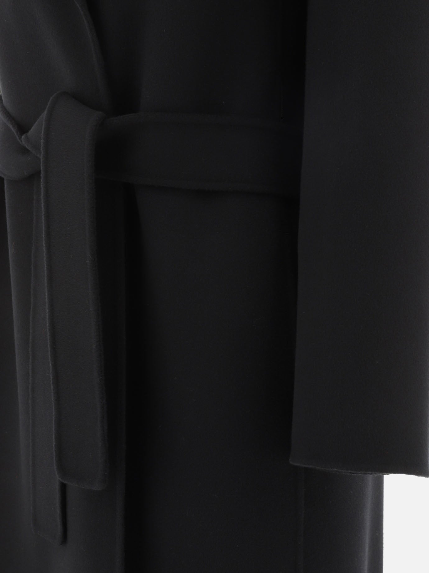 Long coats Solid colour  Black - Max Mara S Women | PDP | VIETTI Online Store | thumbnail_4