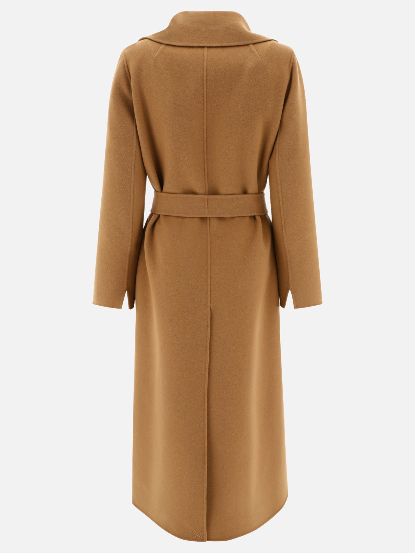 Max Mara S "Poldo" wool belted coat Beige