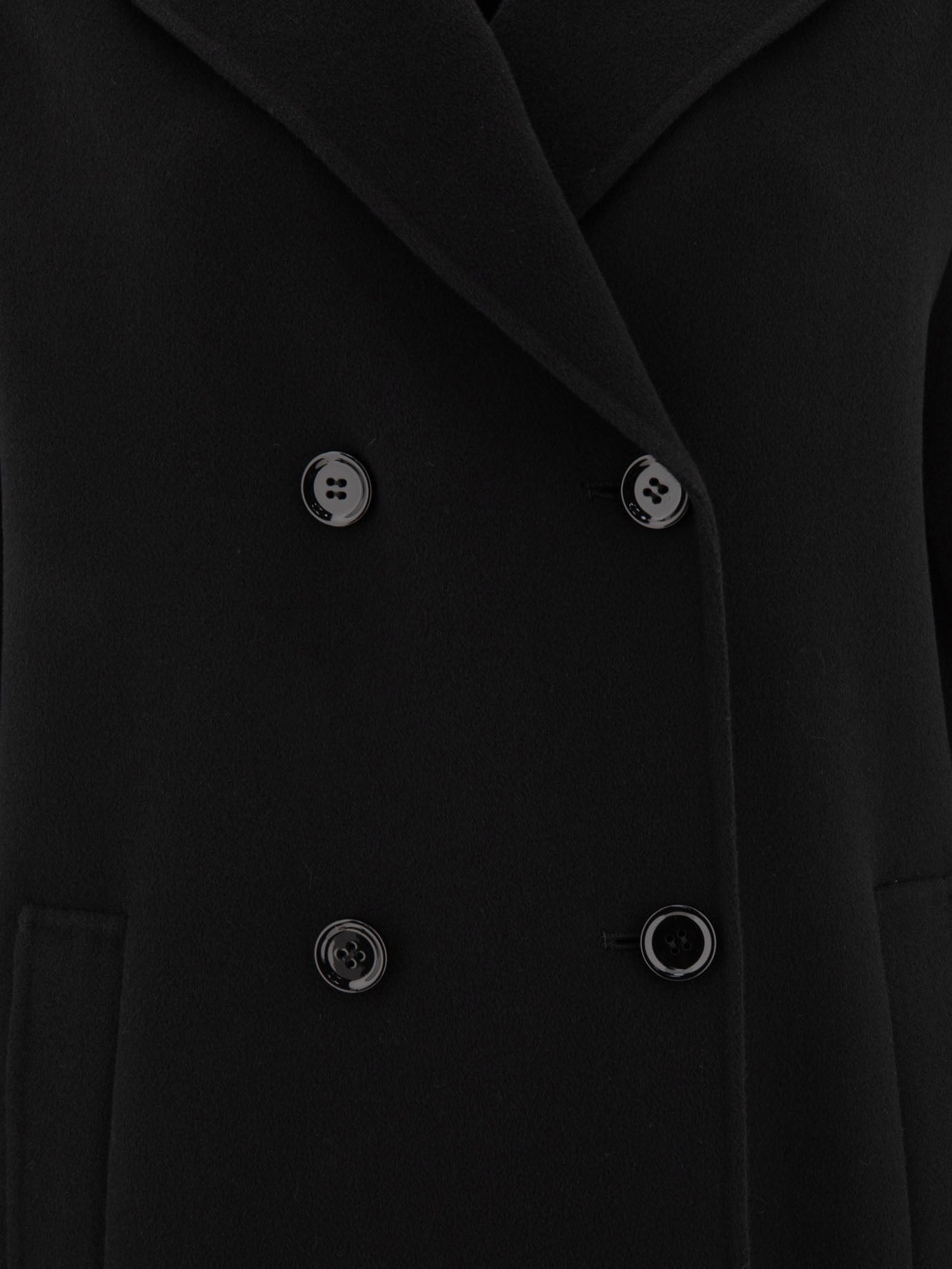 Long coats Solid colour  Black - Max Mara S Women | PDP | VIETTI Online Store | Zoom-Modal_3
