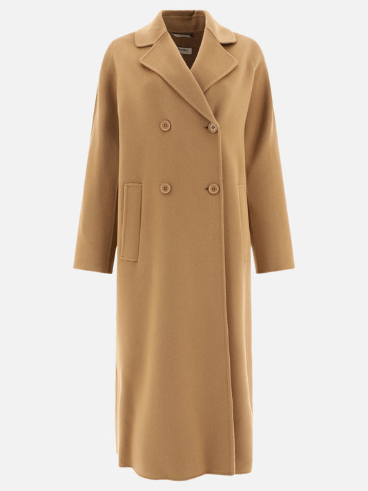 Long coats Solid colour  Beige - Max Mara S Women | PLP | VIETTI Online Store 
