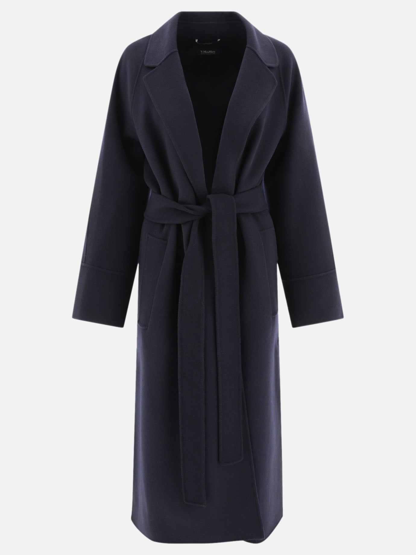 Long coats Solid colour  Blue - Max Mara S Women | PDP | VIETTI Online Store | thumbnail