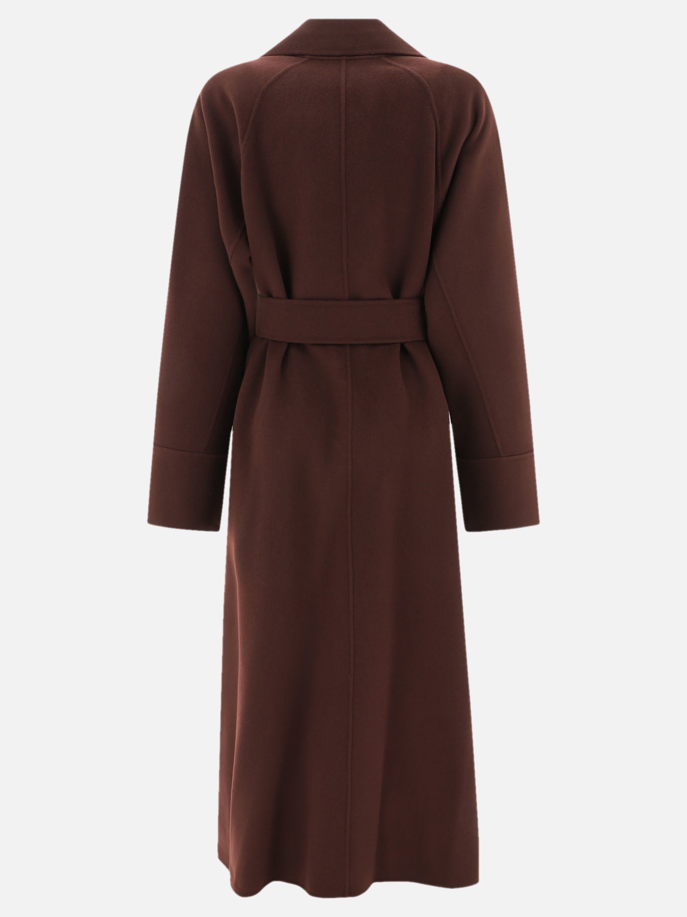 Long coats Solid colour  Bordeaux - Max Mara S Women | PDP | VIETTI Online Store | thumbnail_2