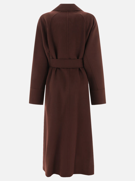 Long coats Solid colour  Bordeaux - Max Mara S Women | PLP | VIETTI Online Store | 2
